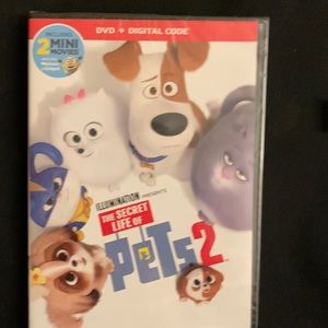NWOT THE SECRET LIFE OF PETS 2 DVD Rated PG